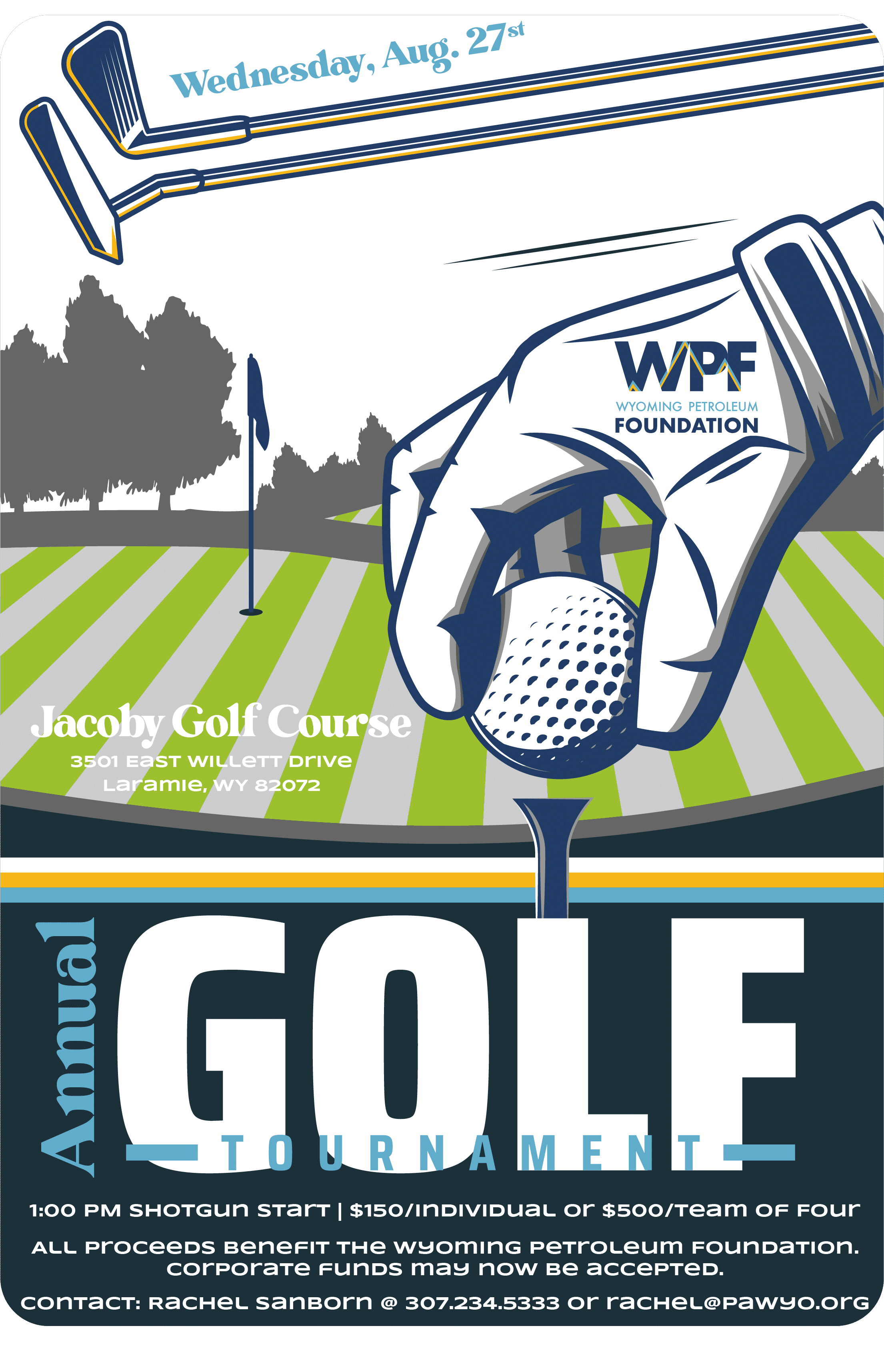 2025 Flyer 2025 Annual Golf Tournament Poster